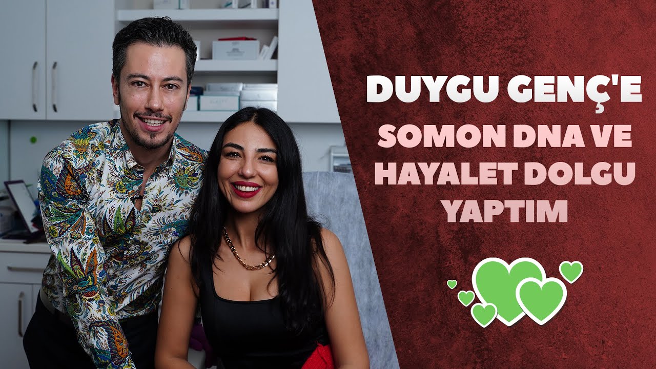 Duygu Genç'e Somon DNA 🐟🧬 ve Hayalet Dolgu Yaptım 👻