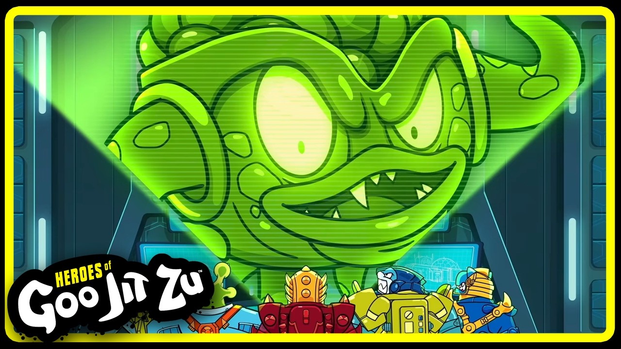 Epic SPACE Battle! Defeat the EVIL Brainboom 🚀 | Heroes of Goo Jit Zu | Cartoon movies
