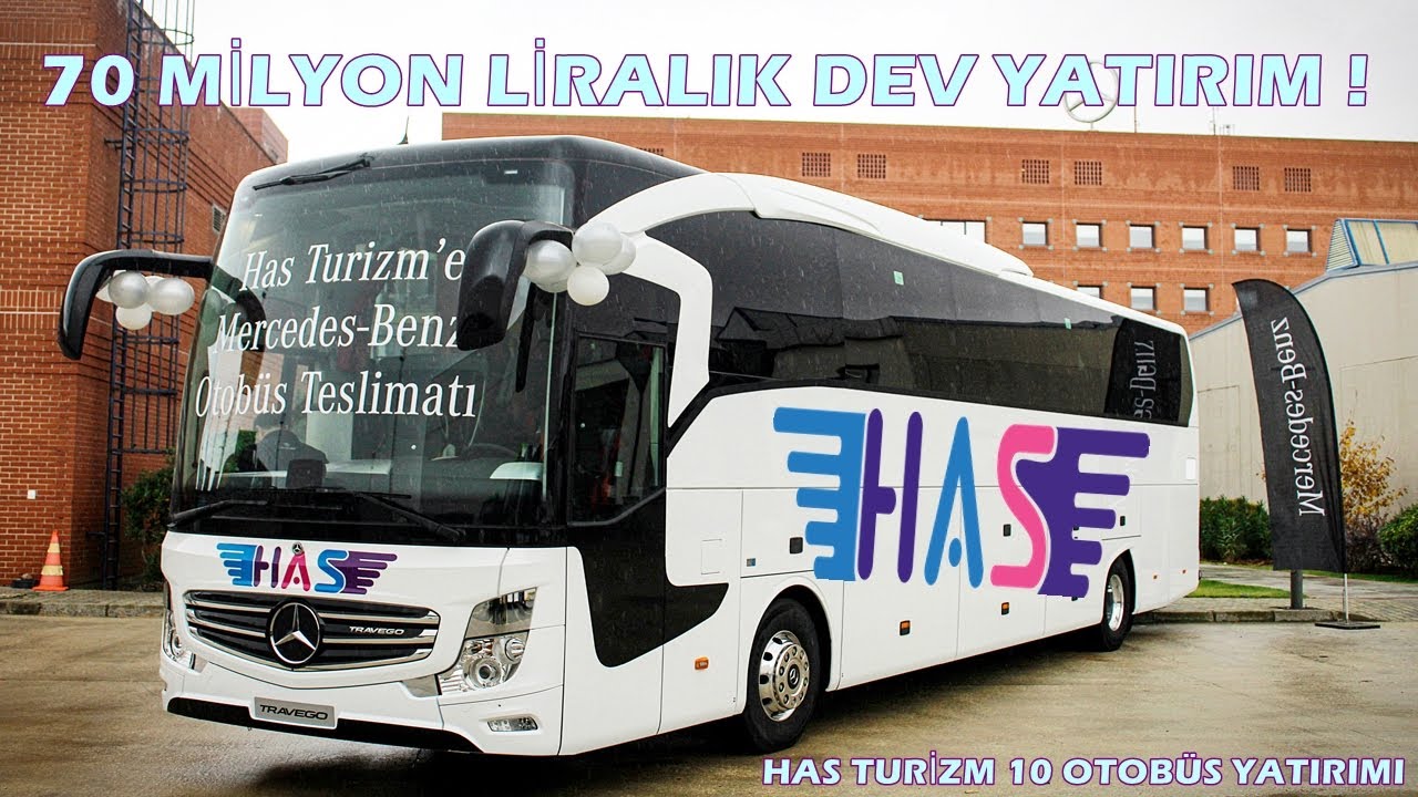 70 Milyon Liralık Dev Yatırım ! / Has Turizm Mercedes Benz Otobüs Teslimatı !