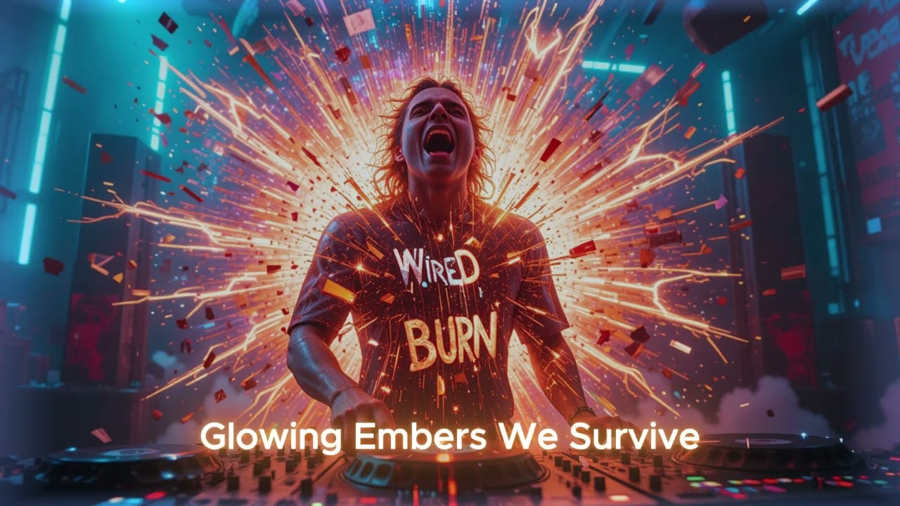 Wired Burn 🔥 Intense Cyberpunk EDM | Feel the Digital Heat | Midnight in Mono
