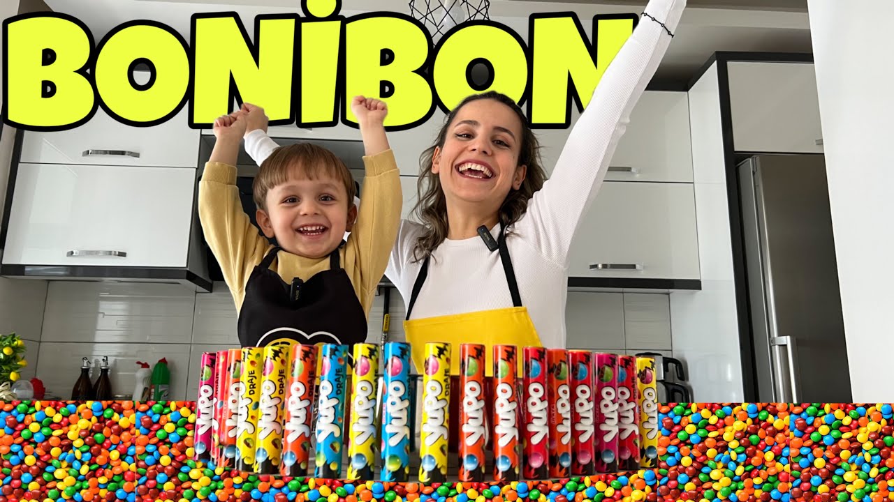 MARKETTEKİ BÜTÜN BONİBONLARI ERİTİP KARIŞTIRDIK