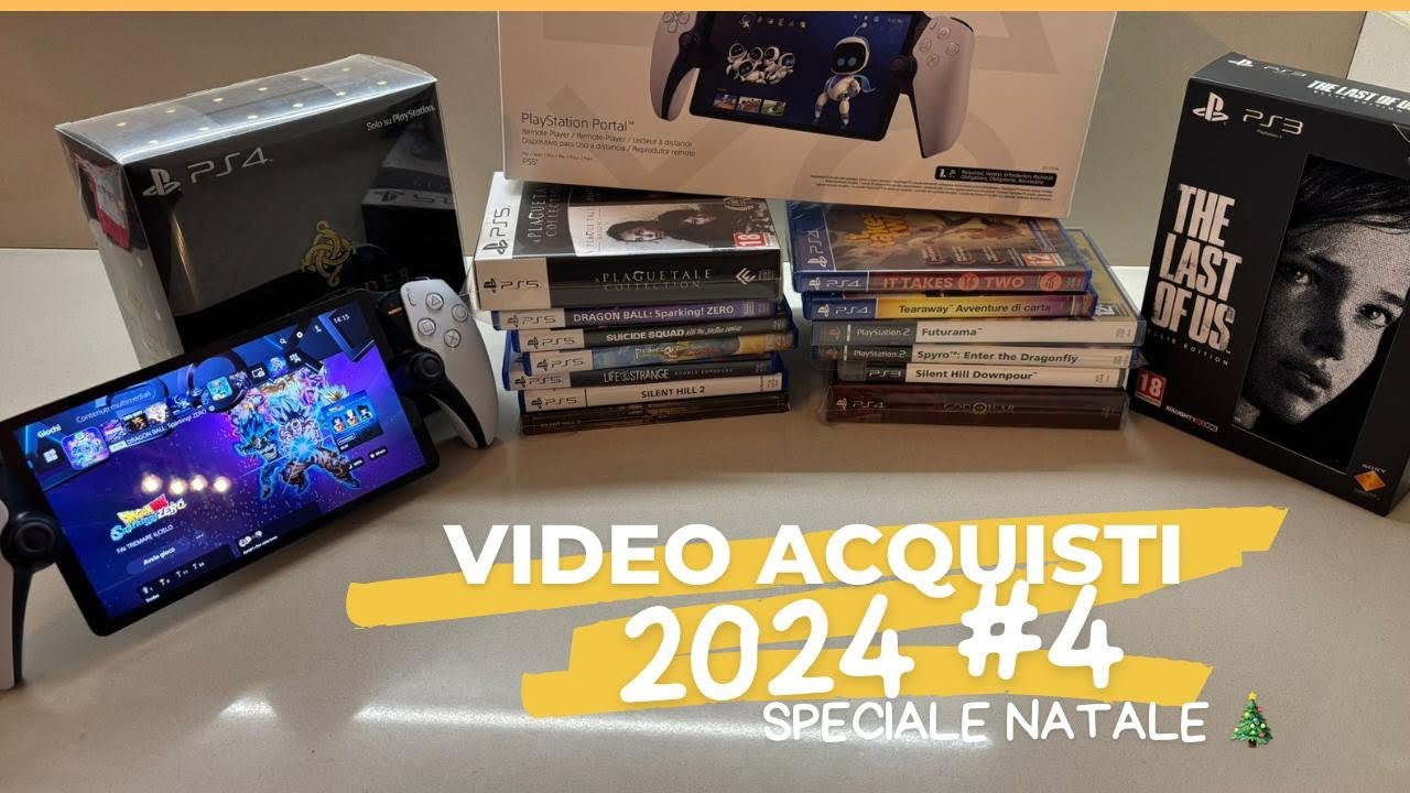 Video Acquisti 2024 #4 SPECIALE NATALE🎄