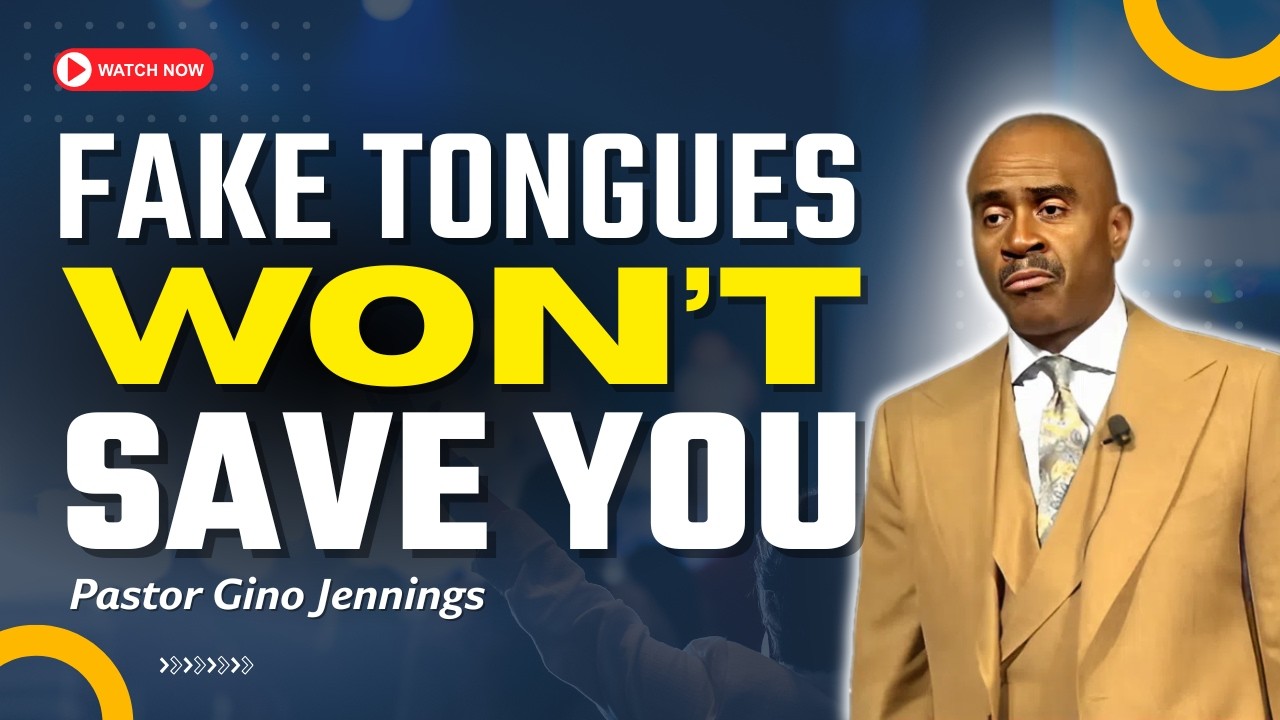 Fake Tongues Will Not Save You | Pastor Gino Jennings