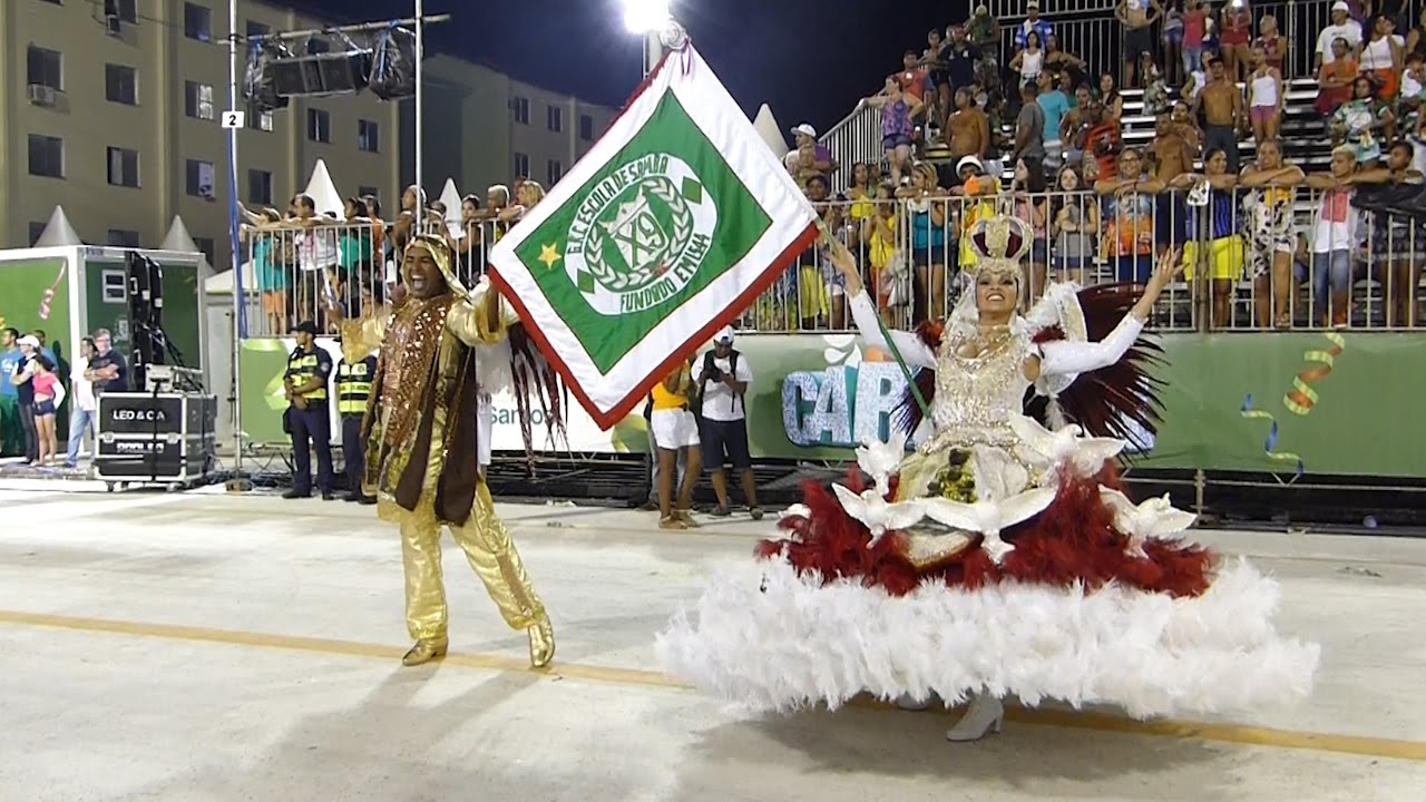 L&Aacute; VEM MAGIA!!! X- 9 SANTOS  - CARNAVAL 2016