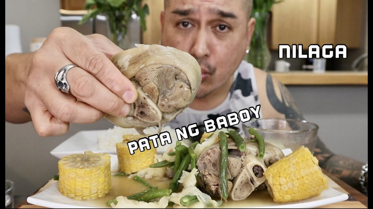 Nilangang Pata na Super Lambot | Mukbang Philippines