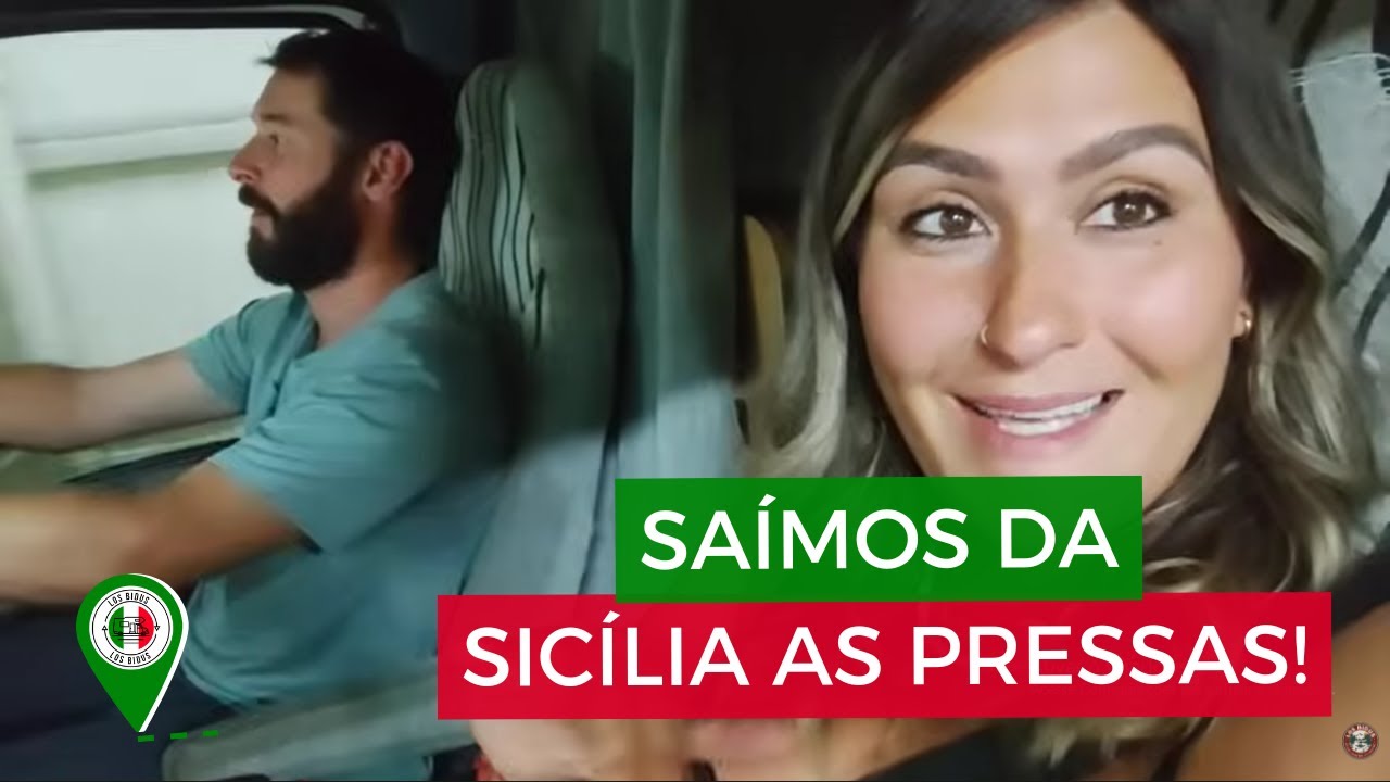 Tivemos que SAIR da SICÍLIA às pressas #sicília #suldaitalia