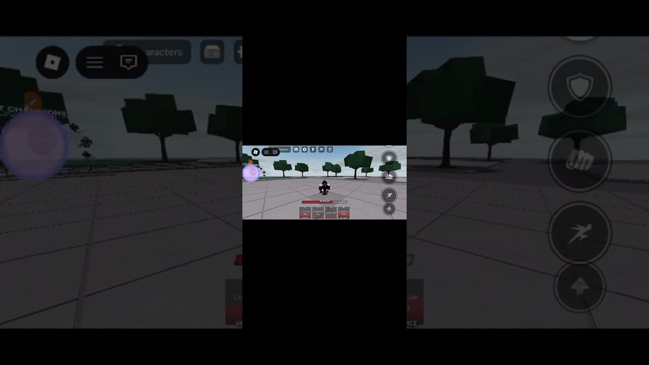 Curando estou jogando The Strongest Batrlegrounds