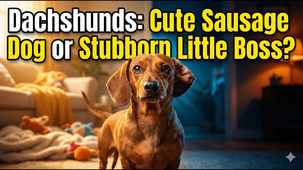 Dachshunds: Cute Sausage Dog or Stubborn Little Boss?