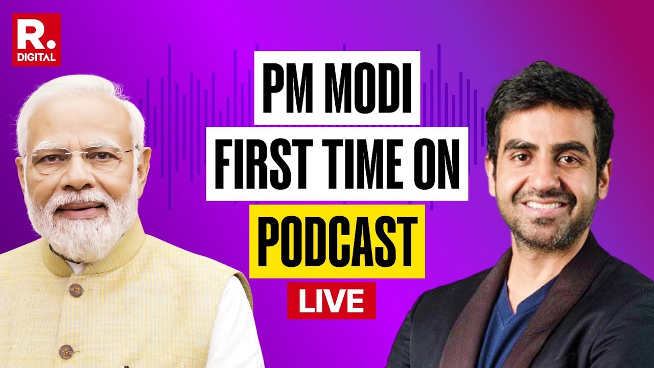 Republic Business LIVE: PM Modi's Debut Podcast With Zerodha Co-founder Nikhil Kamath