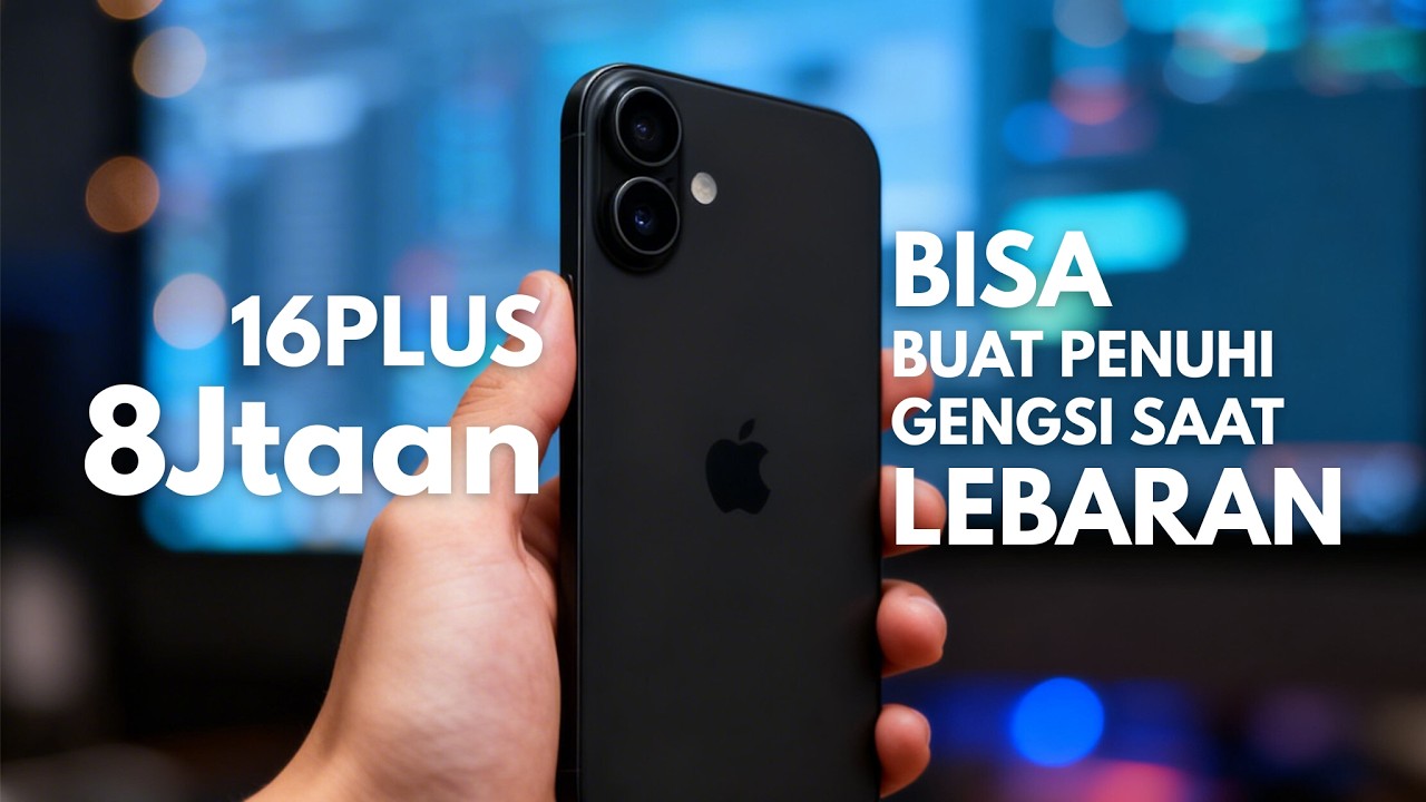 iPhone 16Plus Buat Persiapan Lebaran - Unboxing iPhone Shopee