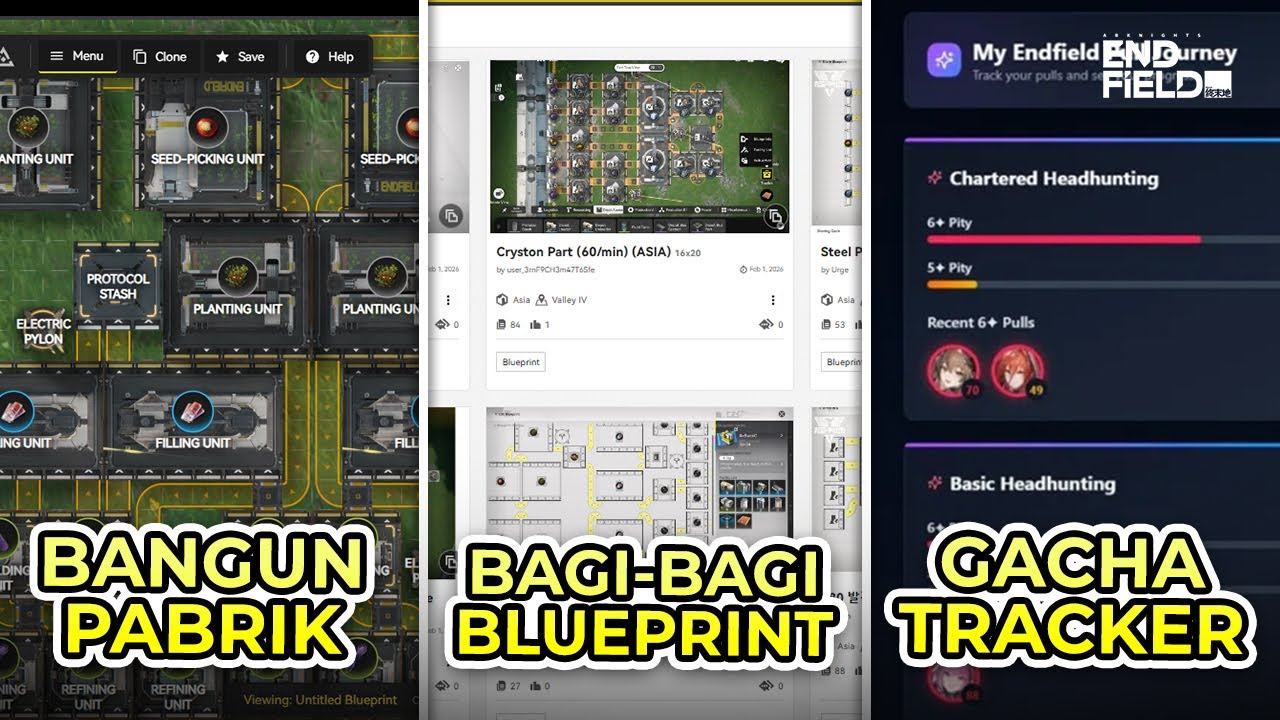 WAJIB TAU! Web Berguna Untuk Pemain - Arknights Endfield