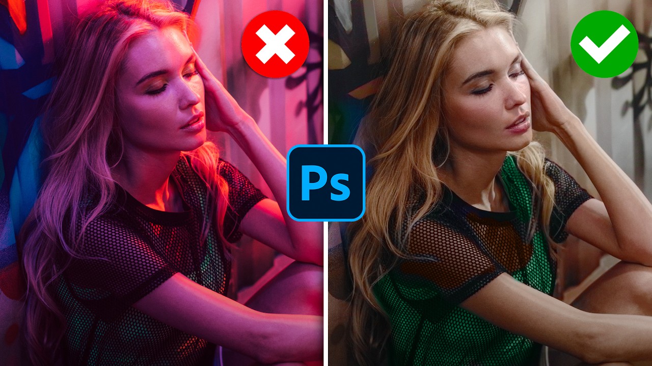 Fix Bad Colors with One Click: Game-Changing Photoshop Technique!