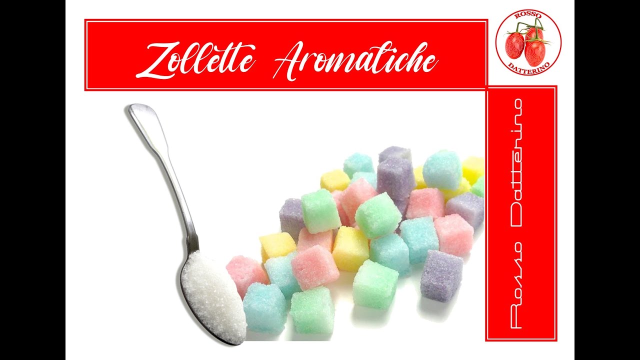 45 SECONDI E TRASFORMIAMO ZUCCHERO IN ZOLLETTE AROMATIZZATE