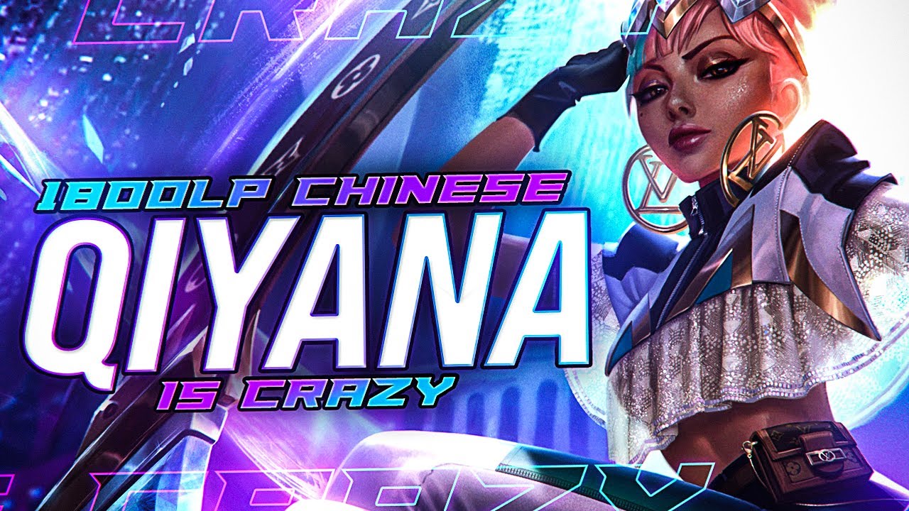 Everybody is TERRIFIED of this 1800LP Qiyana player on the CHINESE SUPER SERVER!