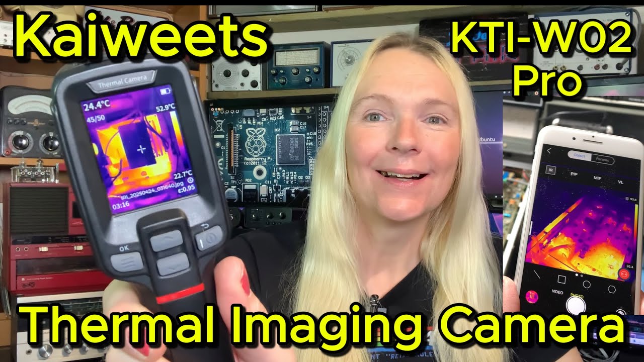 Kaiweets KTI-W02 Pro Thermal Camera  - A Great Electronics Fault Finding Tool? Let's Test!