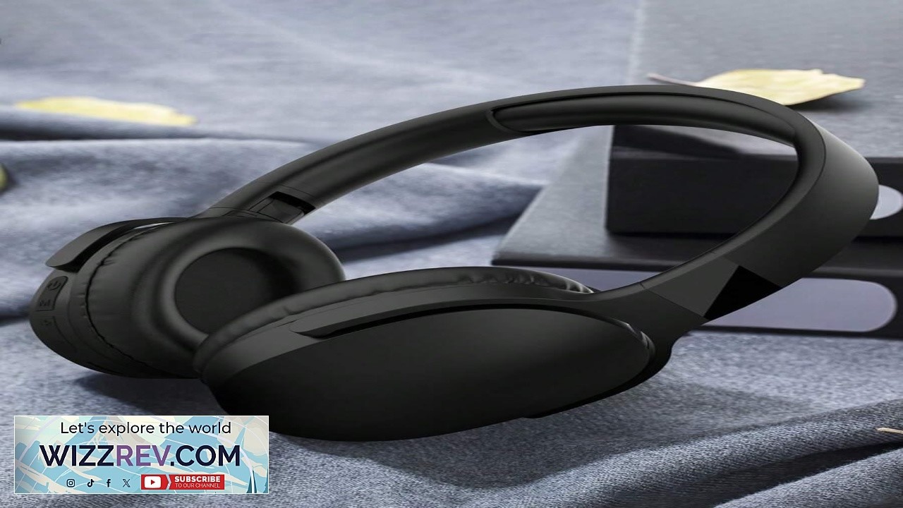 Wireless Headphones Over Ear With Microphone HiFi Stereo Foldable Lightweight Headset