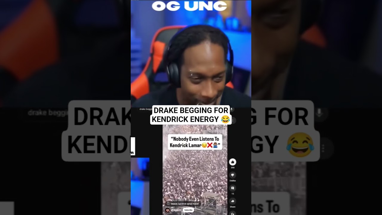 #duet with @OG Unc #ogunc Drake is spiraling in real time #drake #moshpit #kendricklamar #concert