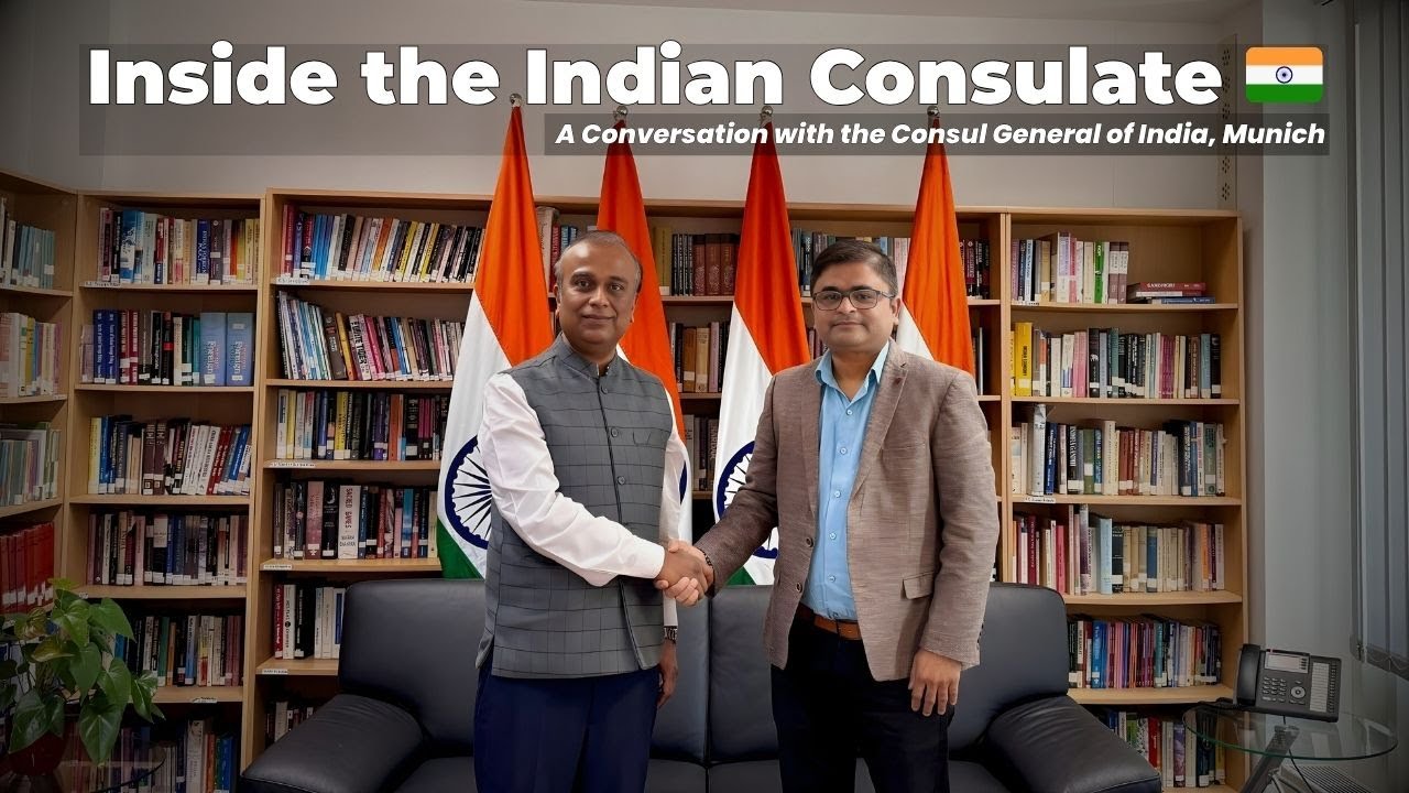 Inside the Indian Consulate | A Conversation with the Consul General of India, Munich 🇮🇳🌍