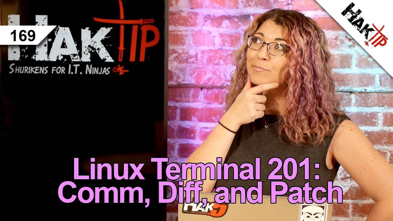 How to Use Comm, Diff, and Patch: Linux Terminal 201 - HakTip 169