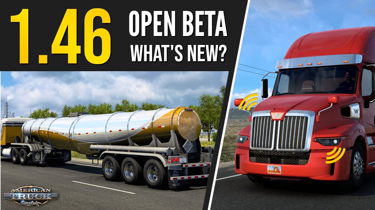 American Truck Simulator -  Open Beta 1.46