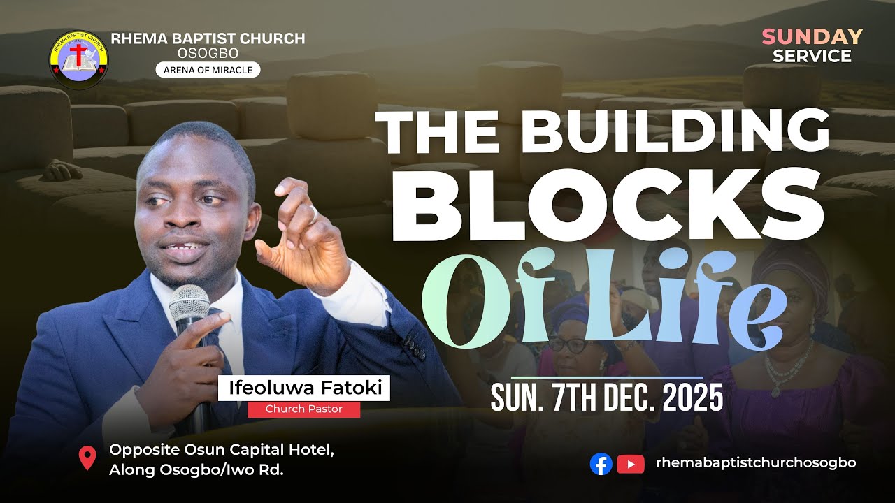THE BUILDING BLOCKS OF LIFE (Part 3) | 1 Chronicles 27:25–34