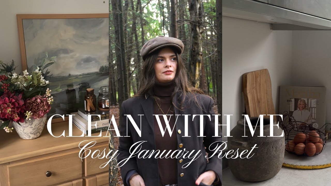 CLEAN WITH ME | Cosy January Reset 2026