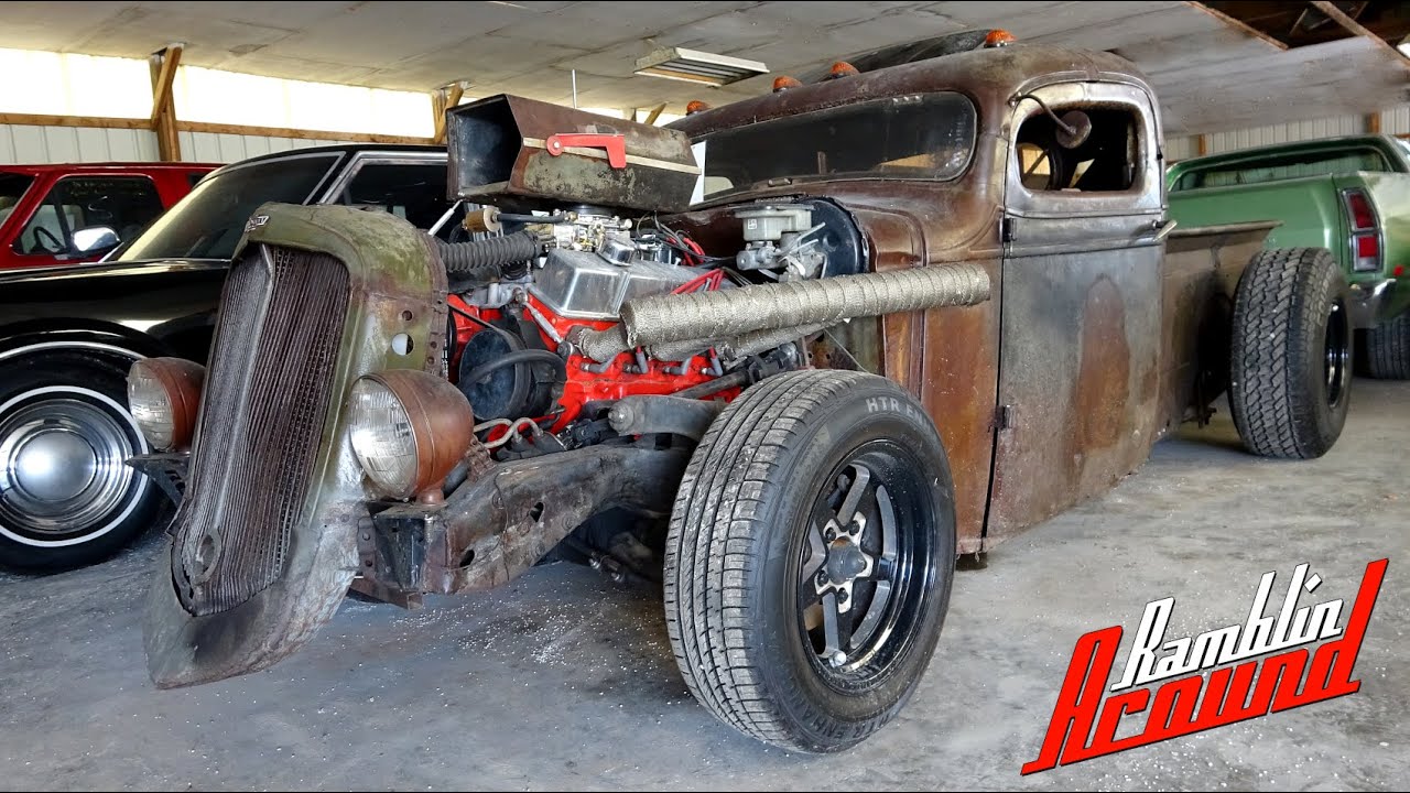 Rat Rod 1937 Chevy Pickup V8