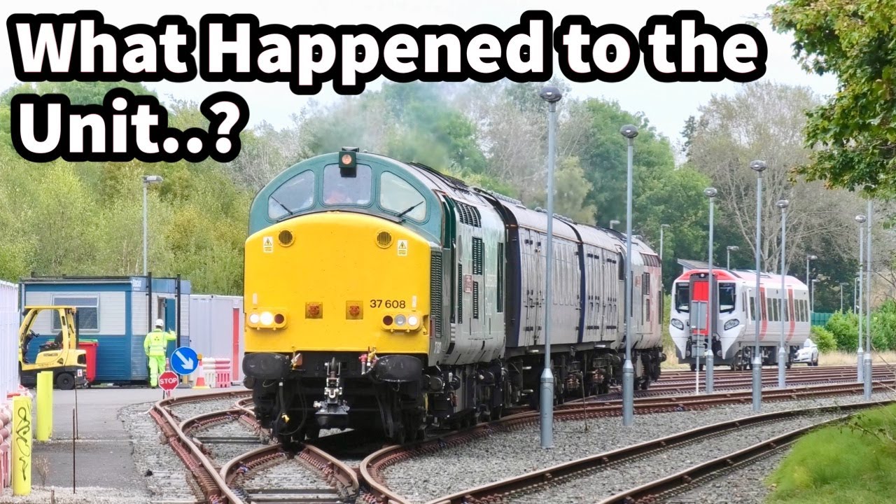 The UNIT DRAG that never MATERIALISED.. Class 37's on the DONNINGTON RFT Branch Line! 18/09/24