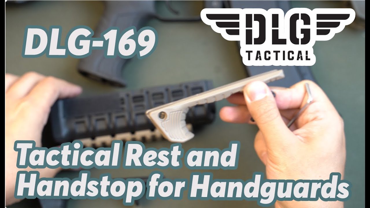 DLG Tactical | DLG-169 Tactical Rest and Handstop for Handguards
