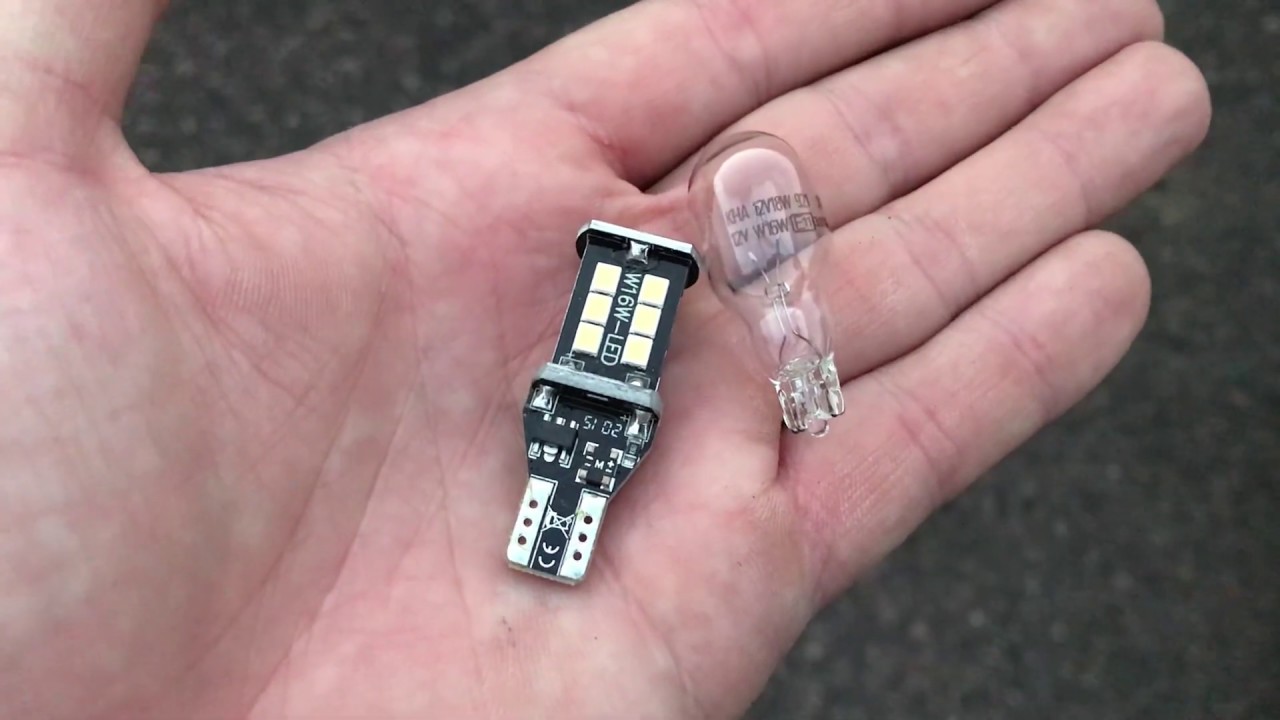 LED лампы на задний ход Kia Rio
