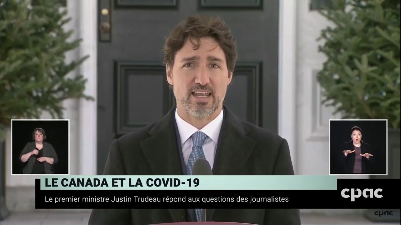 Trudeau responds to question about wearing non-medical masks | COVID-19