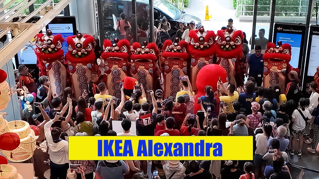 IKEA Alexandra 8 Lion Dance that WOW everyone