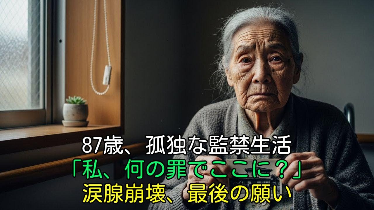 【涙腺崩壊】「私、何の罪でここに？」87歳女性が老人ホームという名の監禁生活で流した涙。老後の孤独が教えてくれた、あまりに切ない“最後の願い”