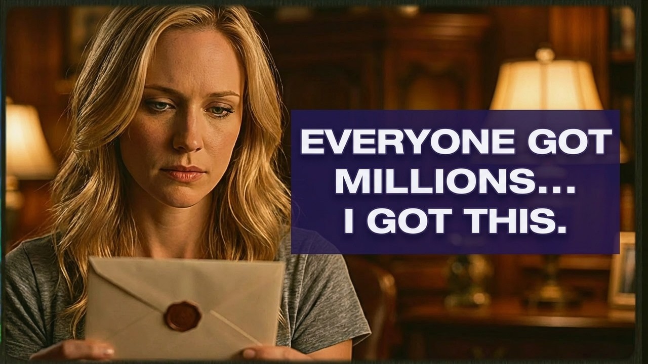 At the Will Reading, everyone got millions&hellip; But I Got A Letter that made the room go silent&hellip;