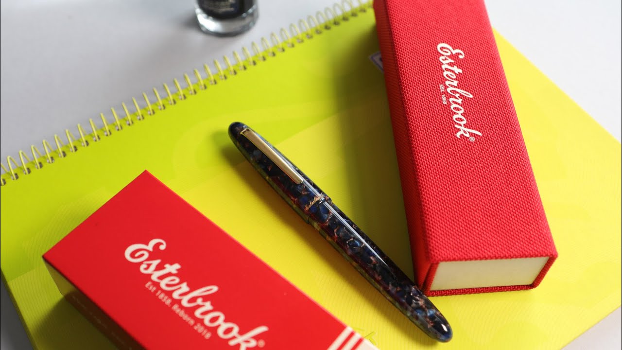 Esterbrook Estie Oversize Nuoveau Bleu scribe nib special edition test
