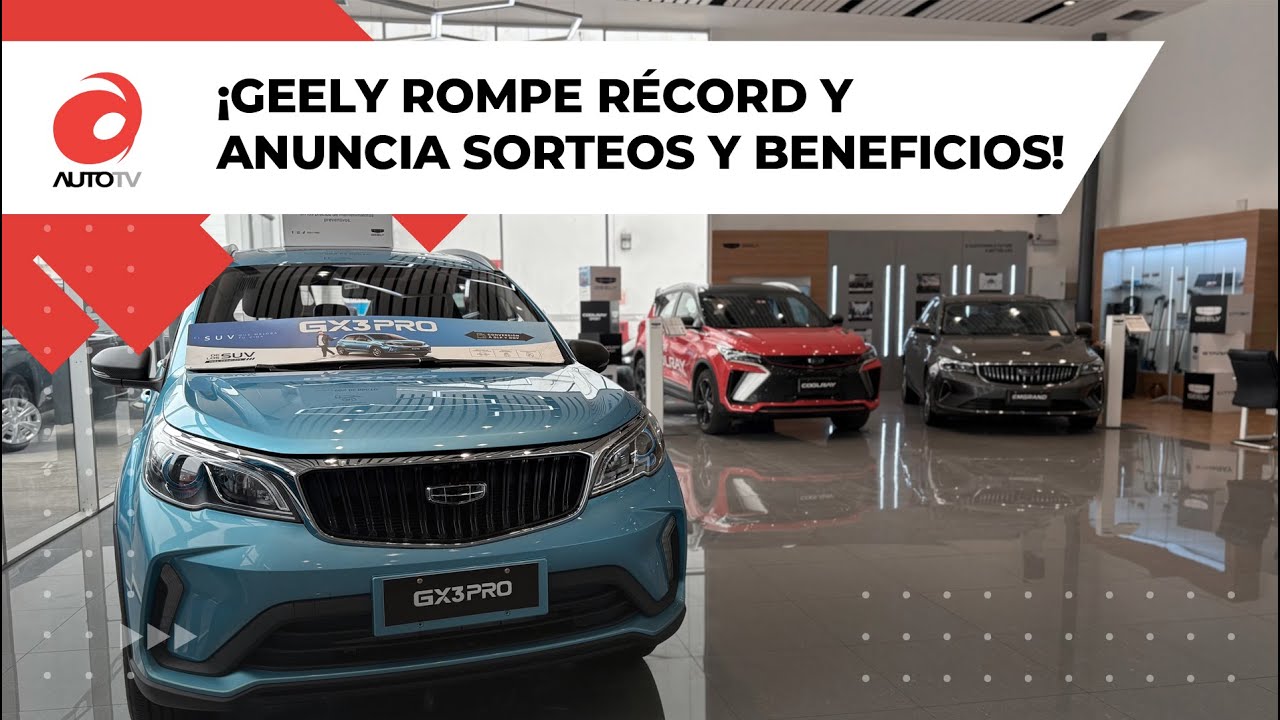 Geely rompe récord en ventas SUV y entra al Top 5 en Perú