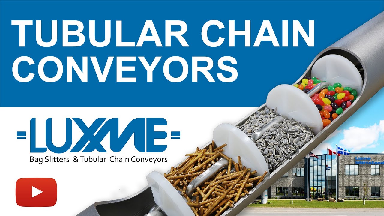 Tubular Chain Conveyors - Tubular Drag Chain Conveyors - Pipe Conveyors - Tube Conveyors