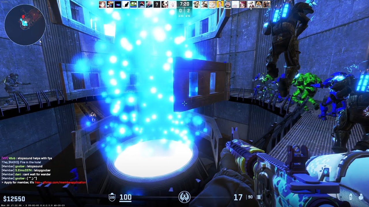 CS2 Zombie Escape ze_hypernova_p On GFL Server