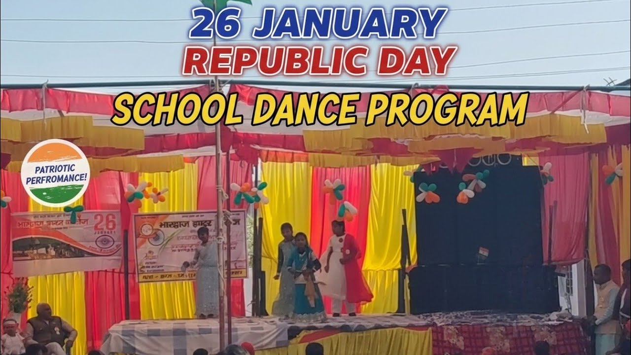 26 January Special School Dance 🇮🇳 | Republic Day 2026 Celebration 