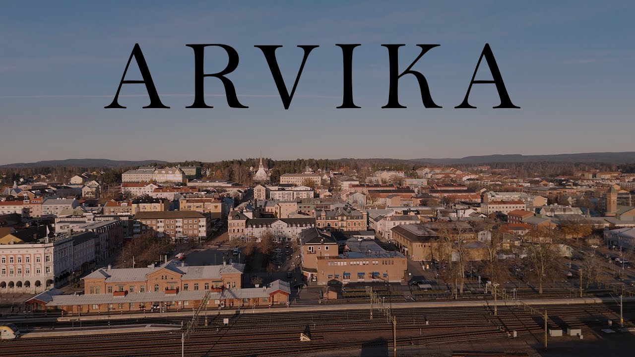 ARVIKA, November 2023, Small Swedish town close to the Norwegian border.