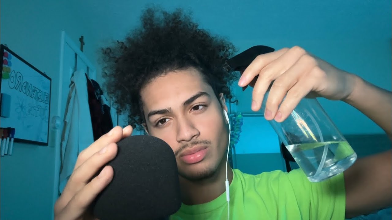 Asmr for sleep (tapping, whispers, eating)