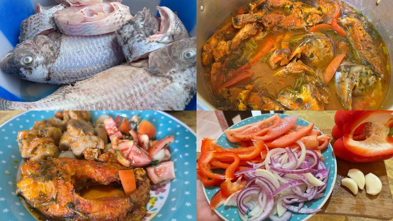 NOSSO  PRIMEIRO VÍDEO NA ROÇA🌿 Tilápia com banana verde no almoço de hoje.🐟😍