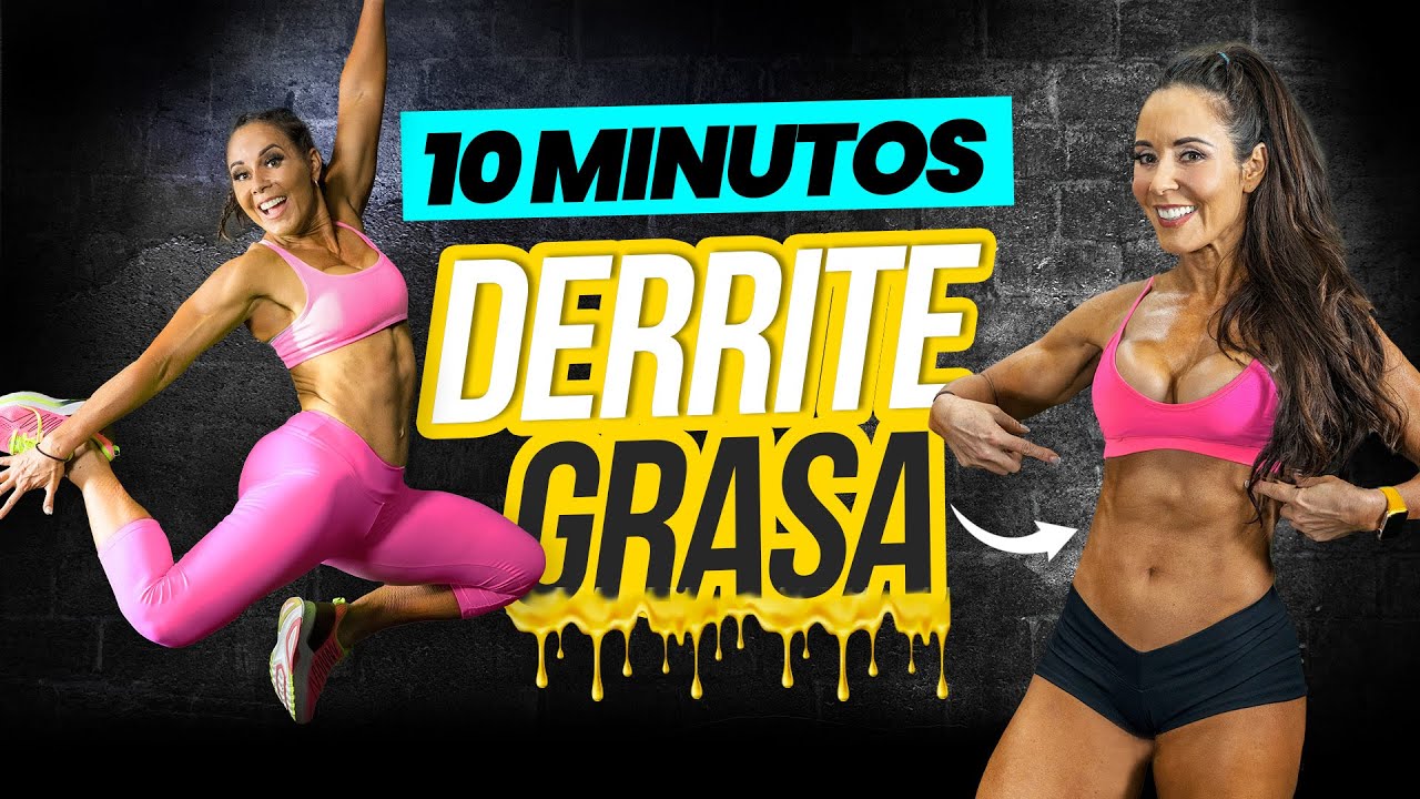 RUTINA EXTREMA PARA QUEMAR GRASA Y BAJAR ABDOMEN; 10 MINUTOS A TOPE!