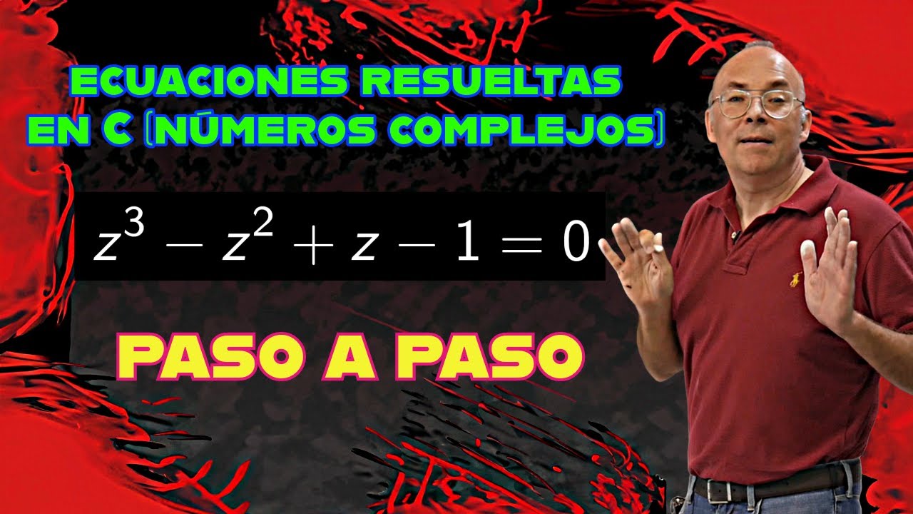 📌 ECUACIONES resueltas en los N&Uacute;MEROS COMPLEJOS #matematicas