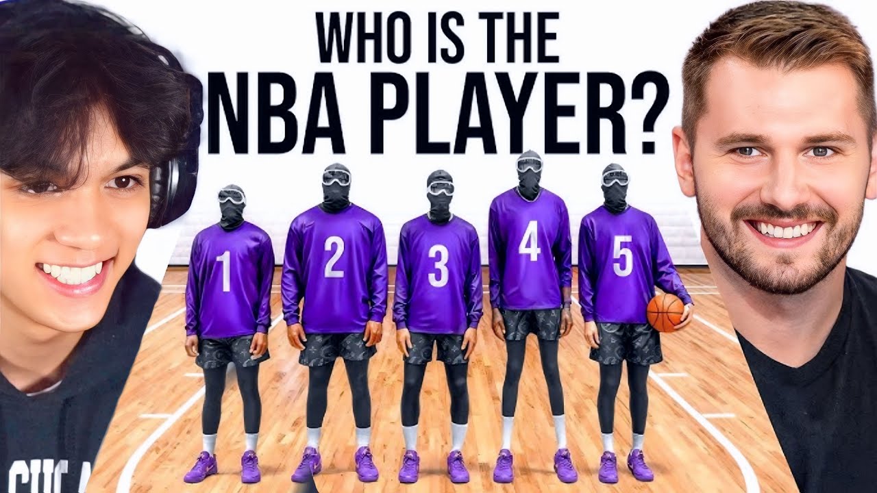 WE, yes WE tried to guess the SECRET NBA player ft. Luka Doncic