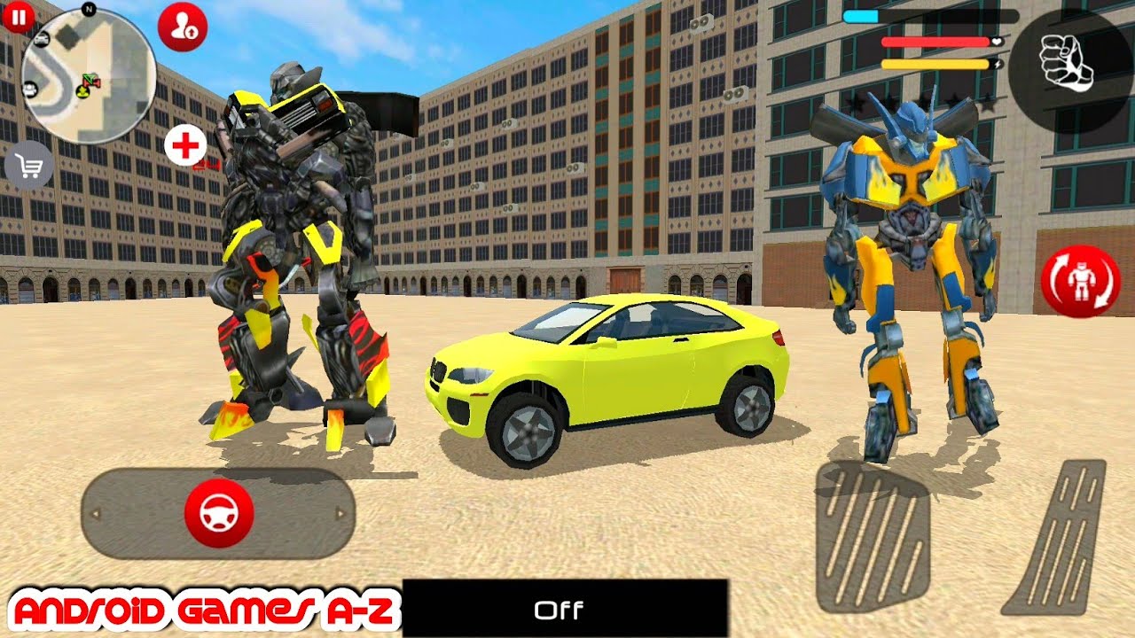 Naxeex Robot Car Mod Apk - Robot Car Transform #63 | Best Gameplay FHD