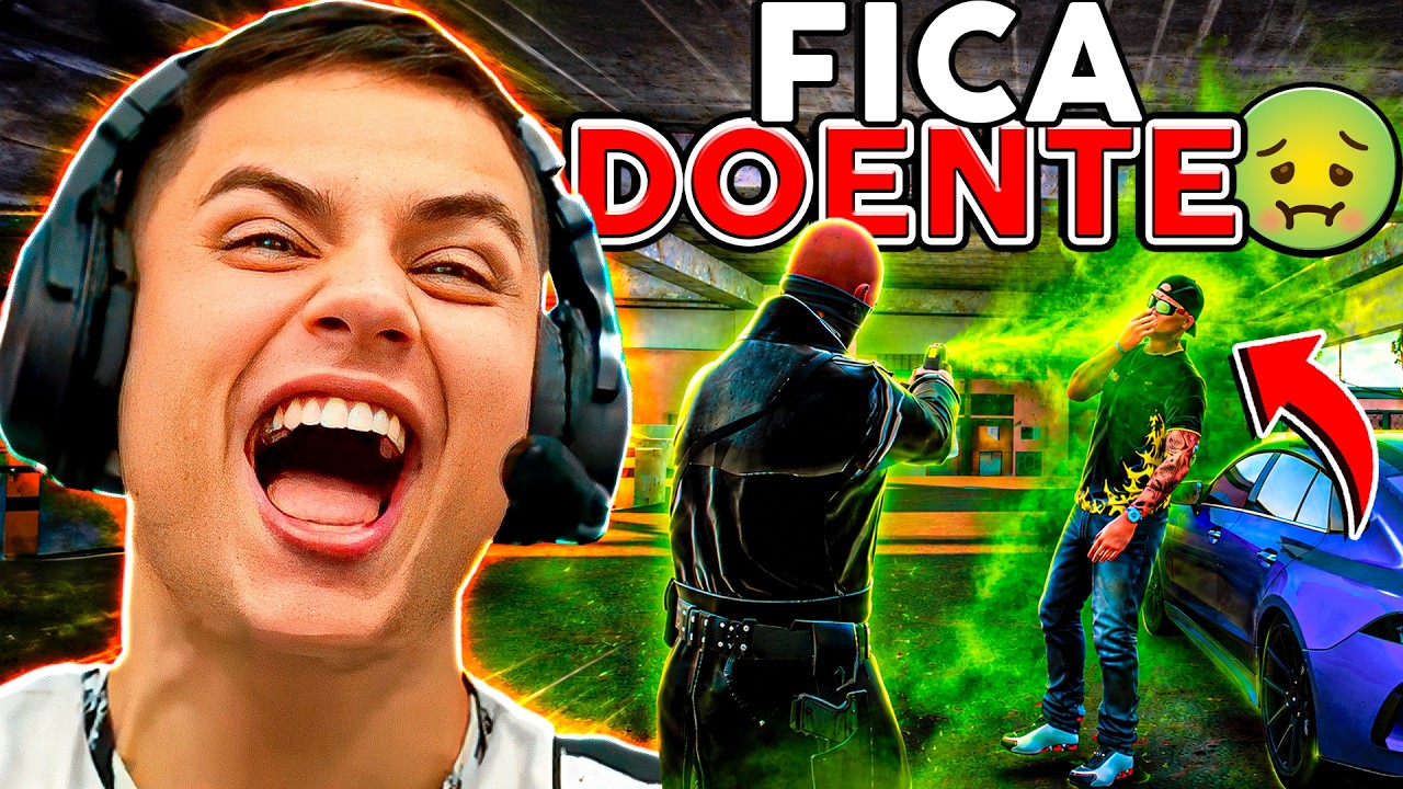 INFECTEI A CIDADE INTEIRA no GTA RP 😱 (Paulinho o LOKO)