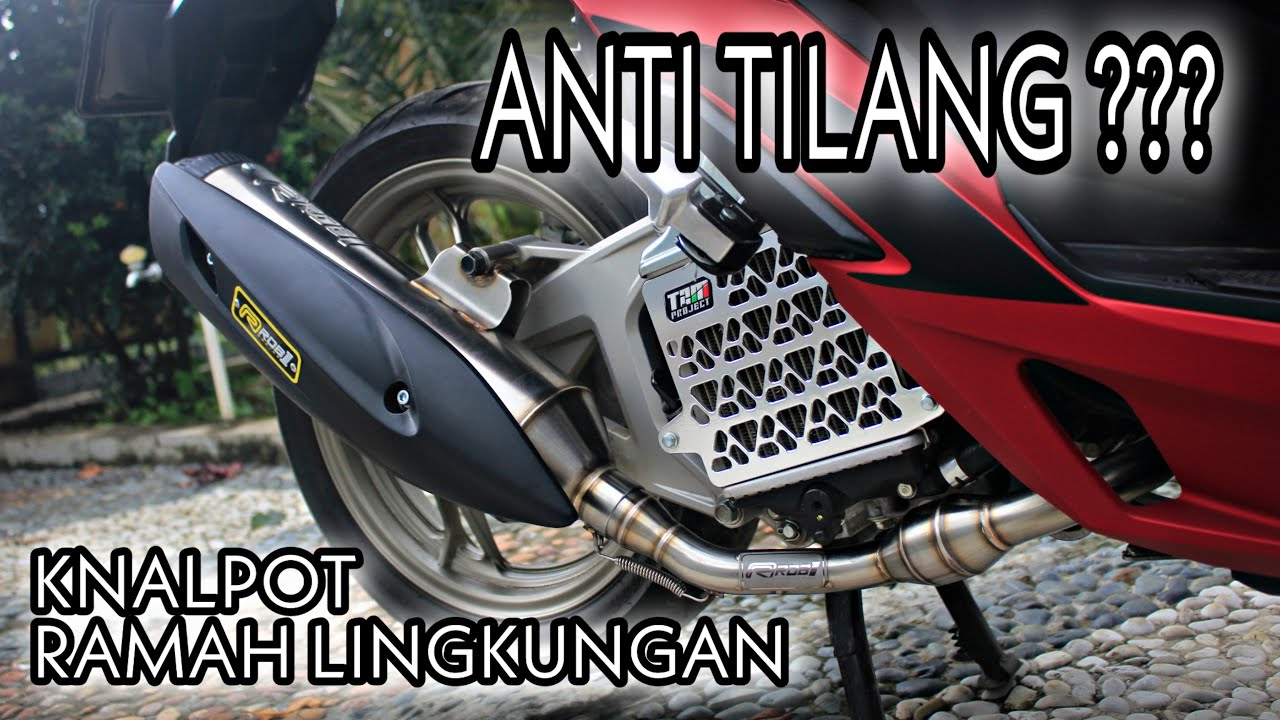 KNALPOT ROB1 RACING EXHAUST DI NEW VARIO 150