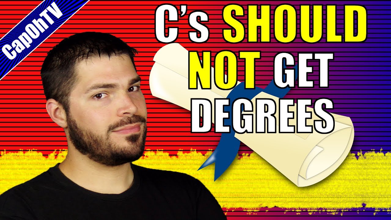 Don't Go to College if You Suck at School