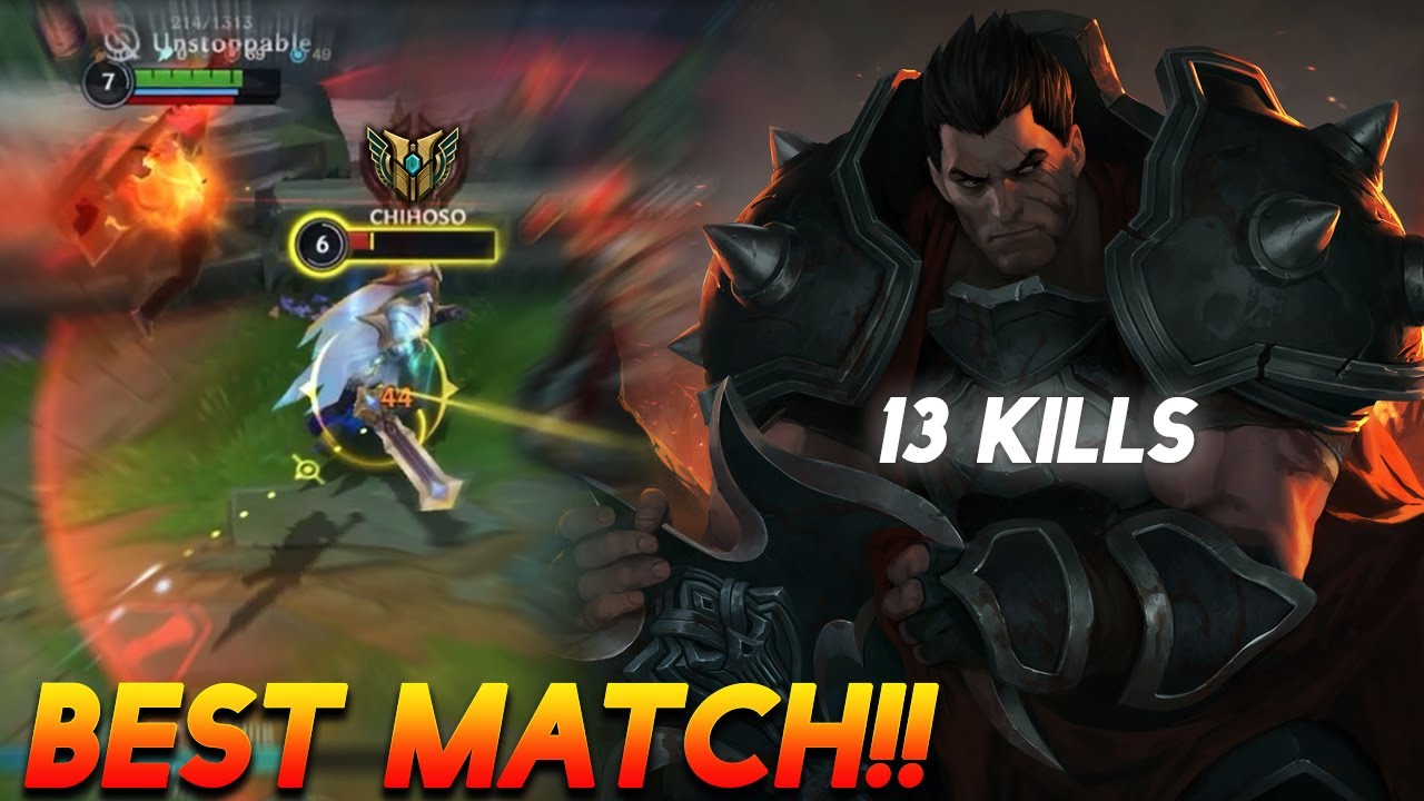 HOW I BEAT GAREN WITH DARIUS!! | HARD CARRIED GAMEPLAY | WILDRIFT